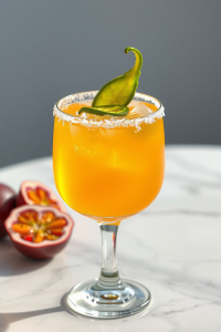 Spicy Passionfruit Margarita