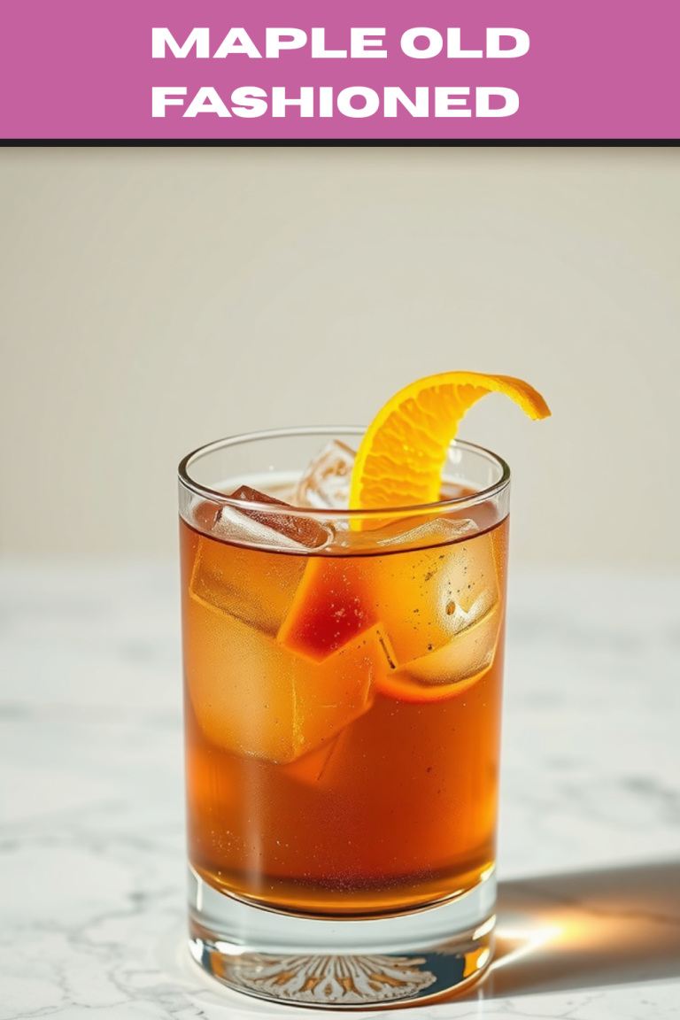 Maple Old Fashioned