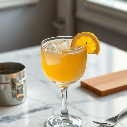 Vanilla Bourbon Sour