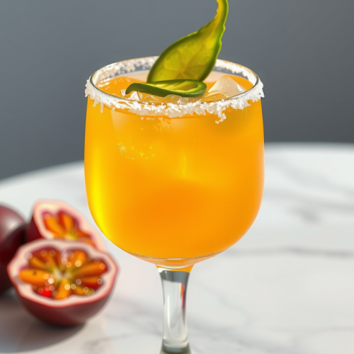Spicy Passionfruit Margarita
