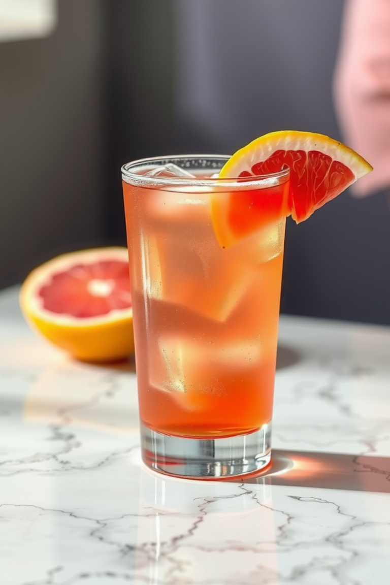 Grapefruit Negroni