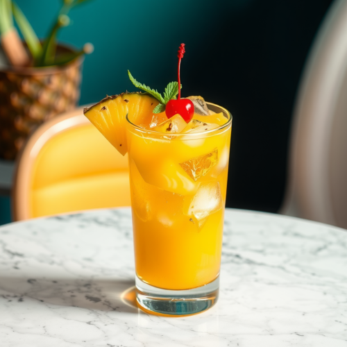 Pineapple Coconut Rum Punch