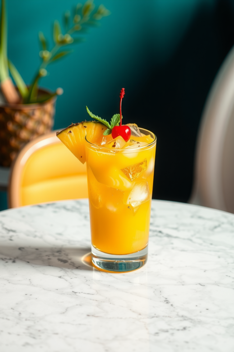 Pineapple Coconut Rum Punch