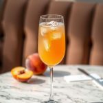 Fizzy Peach Bellini