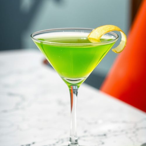 Sour Apple Martini
