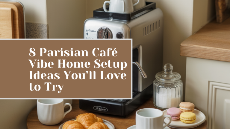 8 Parisian Café Vibe Home Setup Ideas You’ll Love to Try