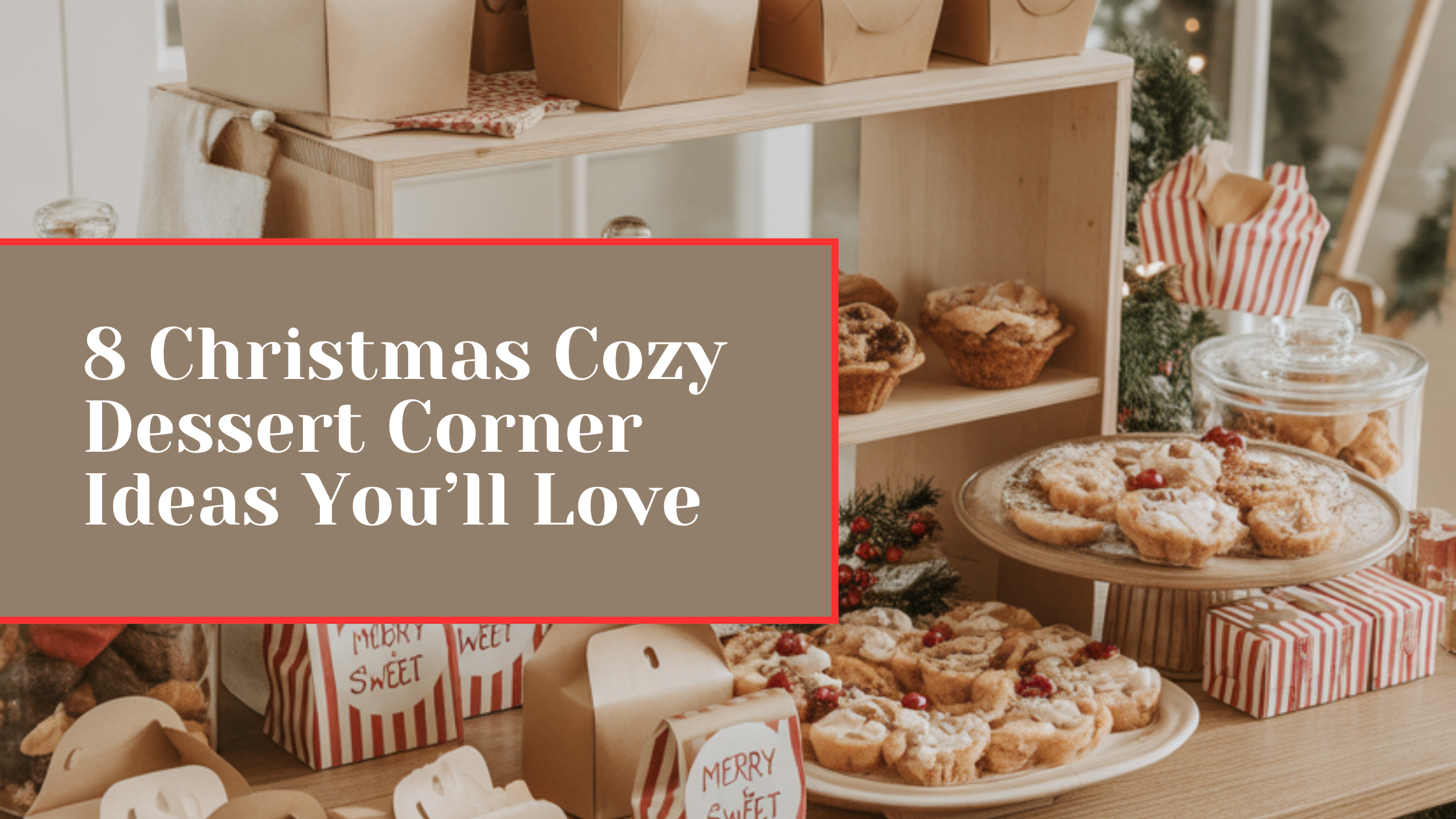 8 Christmas Cozy Dessert Corner Ideas You’ll Love