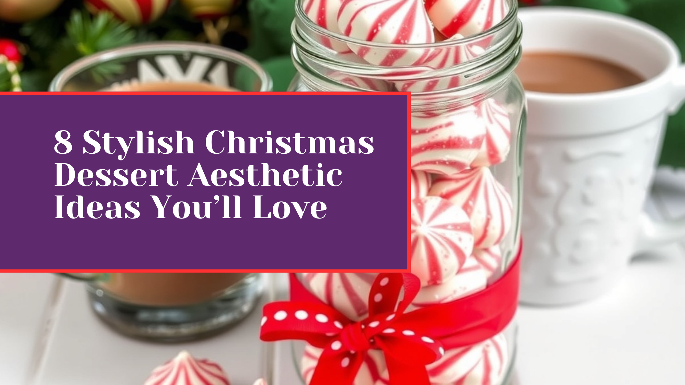 8 Stylish Christmas Dessert Aesthetic Ideas You’ll Love
